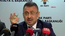 Antalya - Cumhurbaşkanı Fuat Oktay ve Bakanlar, AK Parti İl Başkanlığını Ziyaret Etti 3