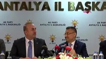 Antalya - Cumhurbaşkanı Fuat Oktay ve Bakanlar, AK Parti İl Başkanlığını Ziyaret Etti 1