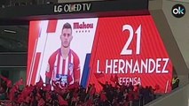 El Metropolitano recibió a Morata como un atlético más