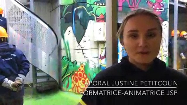 Epinal Formation des jeunes sapeurs-pompiers