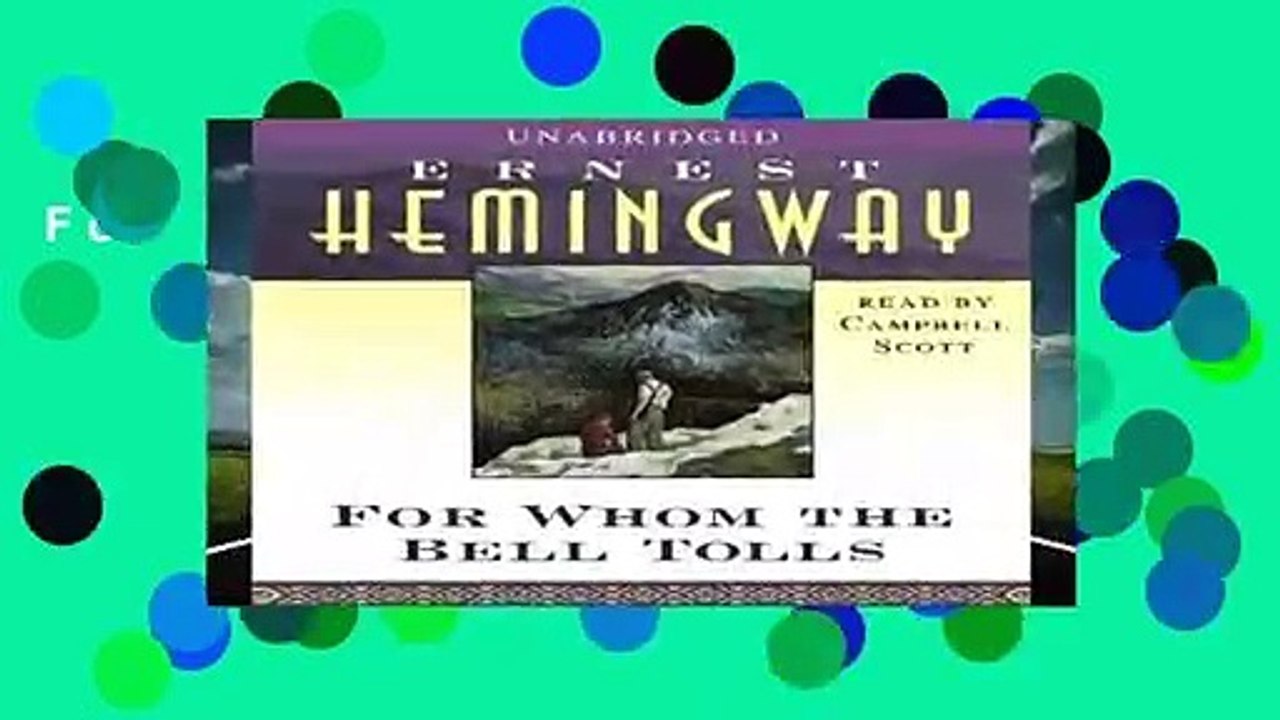 For Whom the Bell Tolls