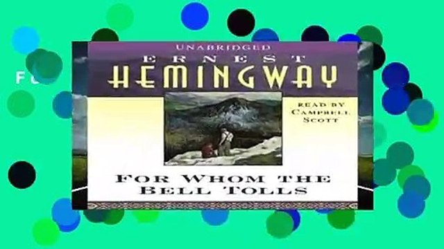 For Whom the Bell Tolls