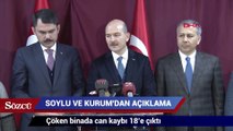 Süleyman Soylu ve Murat Kurum'dan son durum açıklaması