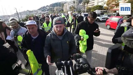Maxime Nicolle, alias "Fly Rider",  à la frontière italienne