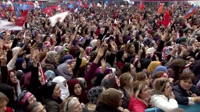 Aydın Cumhurbaşkanı Erdoğan Mitingte Halka Hitap Etti