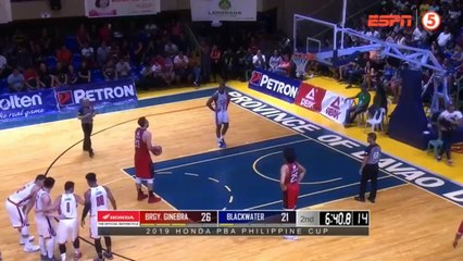 Ginebra vs Blackwater - 2nd Qtr February 9, 2019 - Eliminations PBA Philippine Cup 2019