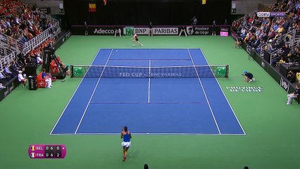 Fed Cup - Caroline Garcia, retour gagnant !