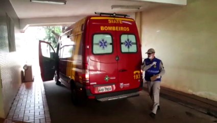 Idoso cai se fere e é encaminhado para a UPA Tancredo