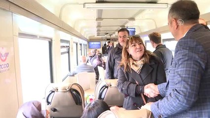 Bakan Ersoy'un Tren Yolculuğu (2)