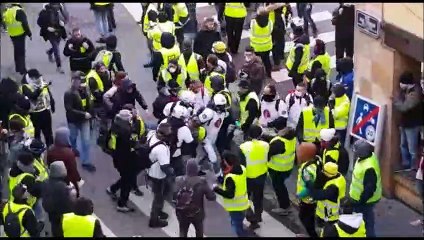 Gilets jaunes : la manifestation dégénère à Metz
