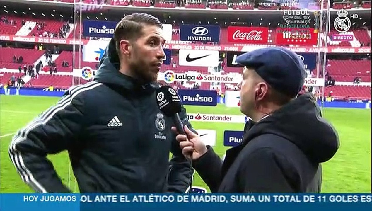 Sergio Ramos: "Quedan muchos puntos en juego, vamos a luchar por La Liga"