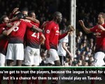 Today was chance for players to prove they should play against PSG - Solskjaer