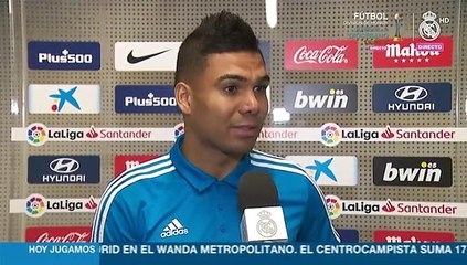 Casemiro: "Hay que felicitar a todos, hemos hecho un partidazo"