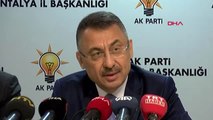 Antalya - Cumhurbaşkanı Fuat Oktay ve Bakanlar, AK Parti İl Başkanlığını Ziyaret Etti 2