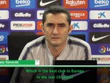 Valverde's cheeky response to Guardiola and Solari's 'best team in Europe' spat