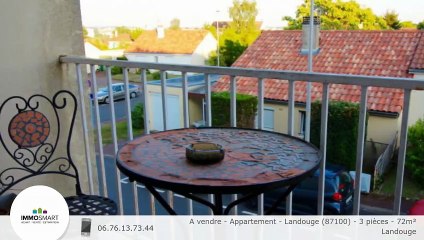 A vendre - Appartement - Landouge (87100) - 3 pièces - 72m²