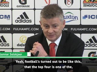 We can't win the league - Solskjaer