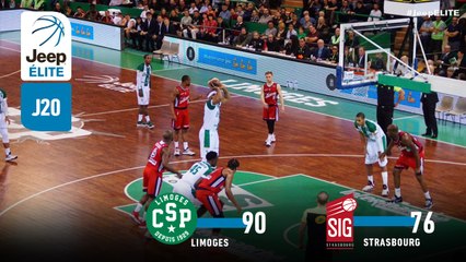 Jeep® ÉLITE : Limoges vs Strasbourg (J20)