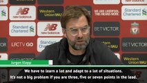We wanted to show a reaction - Klopp heaps praise on Liverpool squad