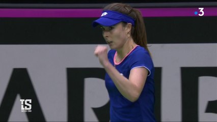 Fed Cup. Les Bleues ont pris un sérieux avantage samedi face aux Belges