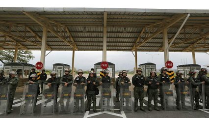 آماده‌باش ارتش ونزوئلا در برابر کمک‌های بشر دوستانه آمریکا