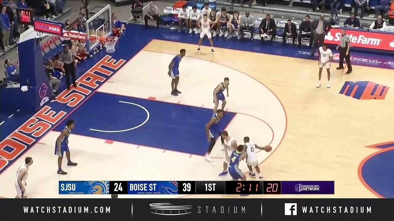 San Jose State vs. Boise State Basketball Highlights (2018-19)
