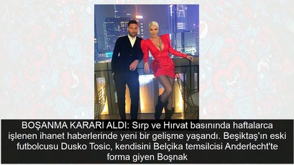 Tosic'in ihaneti ifşa oldu! Yasak aşkı doğrulan model Jelena’ya laf çaktı