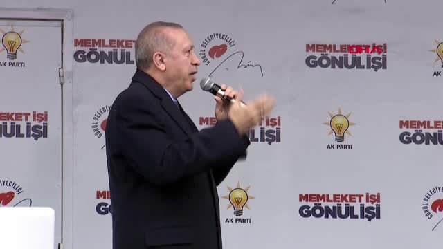 Aydın Cumhurbaşkanı Erdoğan Mitingte Halka Hitap Etti