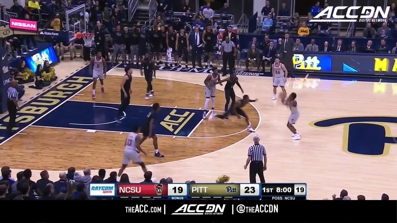NC State vs. Pittsburgh Basketball Highlights (2018-19)