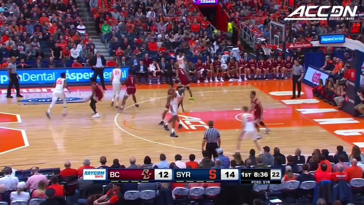 Boston College vs. Syracuse Basketball Highlights (2018-19)