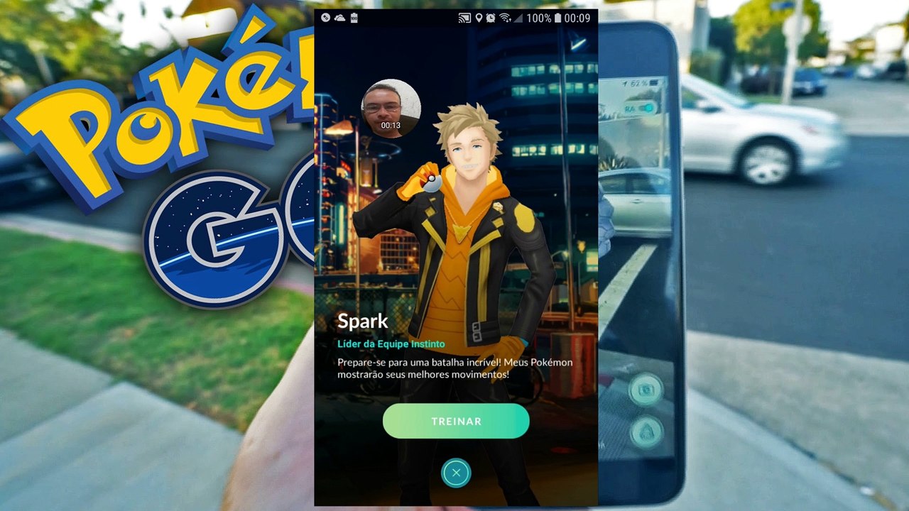 Batalha Pokémon Go - O Figurinha x Spark