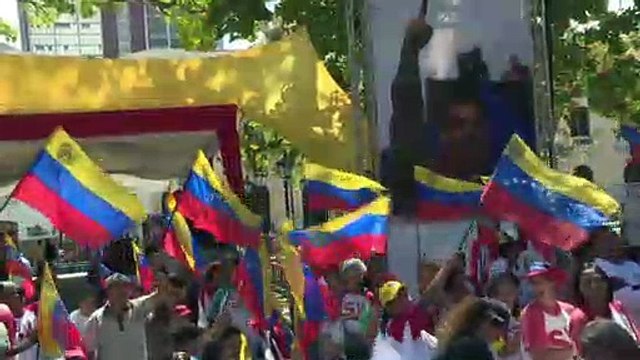 Guaidó se reúne con embajadores europeos, entre ellos el español