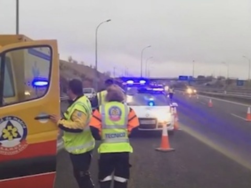 Un hombre fallece tras ser atropellado por un turismo en la M-50