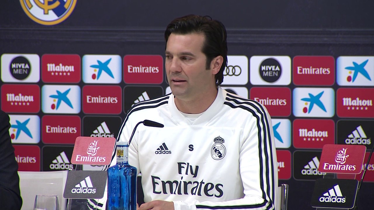 Solari: Real Madrid llega "muy bien" a esta fase de la temporada