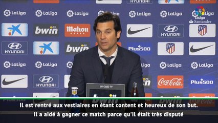 23e j. - Solari : "Bale était content et heureux de son but"