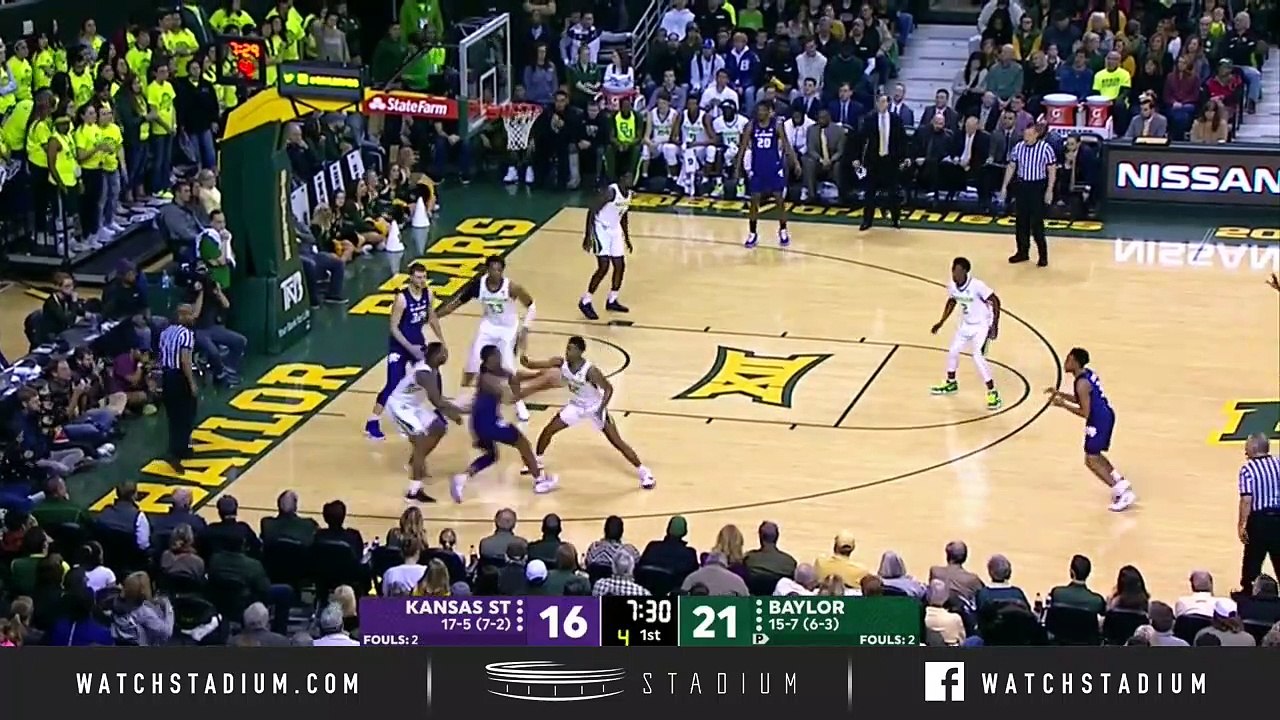 Kansas State vs. Baylor Basketball Highlights (2018-19)