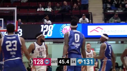 Zak Irvin Posts 25 points & 14 rebounds vs. Long Island Nets