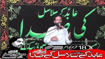 Zakir Syed Iltaf Hussai Gohar Hafiz Abad 18th Muhram 1440(2018) Choti Behak Hafizabad