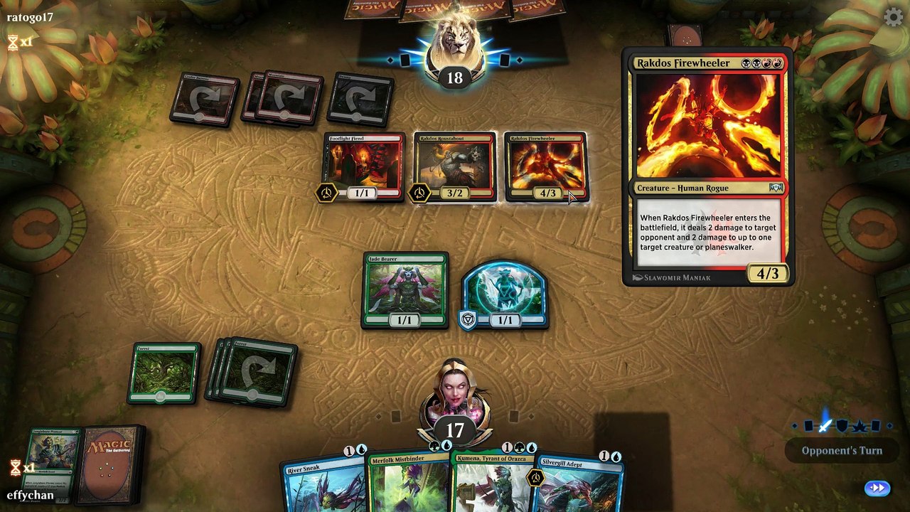 Jungle Secrets vs Rakdos Aggro (Standard)