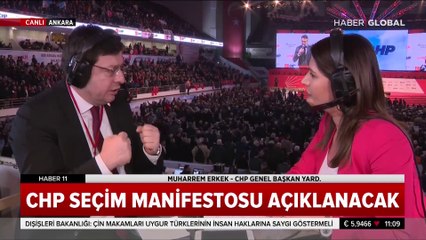 Muharrem Erkek / 10 Şubat 2019 / CHP Belediye Başkan Adayları Tanıtım Toplantısı