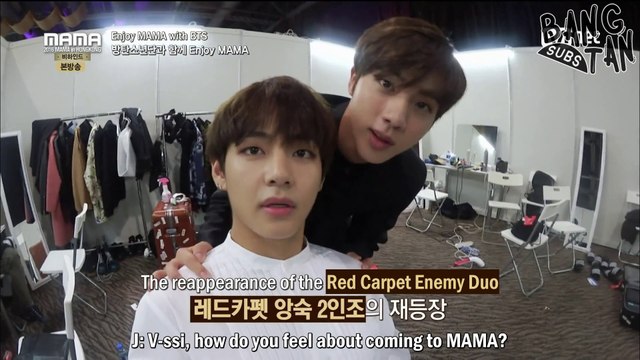 [ENG] 161209 MAMA Behind - BTS