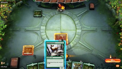 Forest's Might vs Mono Green Elves (Standard)