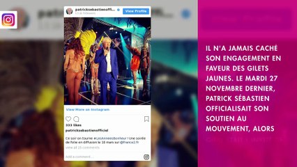 Gilets jaunes : pourquoi Patrick Sébastien en parle avec Emmanuel Macron