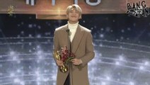 [ENG] 170114 Golden Disc Awards - BSH Wins Best Producer Award (RM received on his behalf)