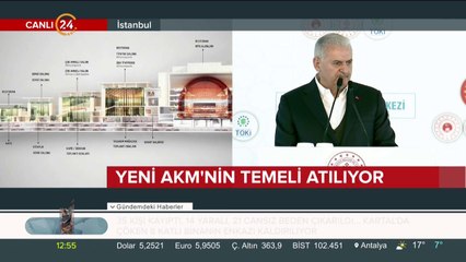 Yeni AKM'nin temeli atılıyor