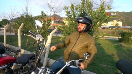 Başkan Adayı Yazıcı motor kulübü üyeleriyle şehir turu yaptı
