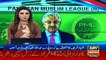 PML N leader Khawaja Asif addresses media