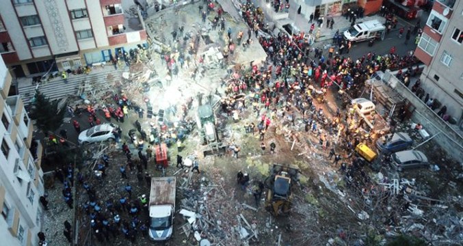 Son Dakika! Kartal'da Çöken Binanın Enkaz Kaldırma Çalışmaları Bitti