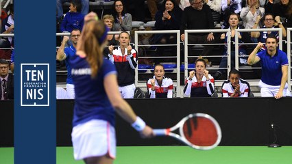 Fed Cup Belgique France la minute bleue n°5 : un samedi joyeux !