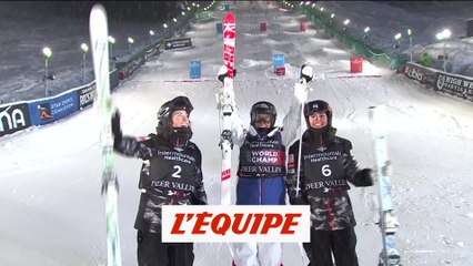 Laffont titrée en bosse parallèles - Ski freestyle - ChM (F)